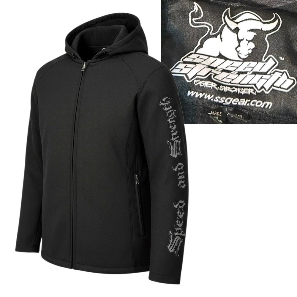 Speed And Straight Motorcycle Jacket Size 2XL Dead Center Padded Riding Armored